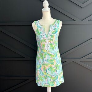 Lilly Pulitzer Pastel Shift Dress, Size Small